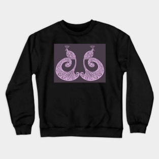 Be Proud - Perfectly Peacocks - Plum/Lilac Crewneck Sweatshirt